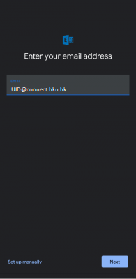 type email address