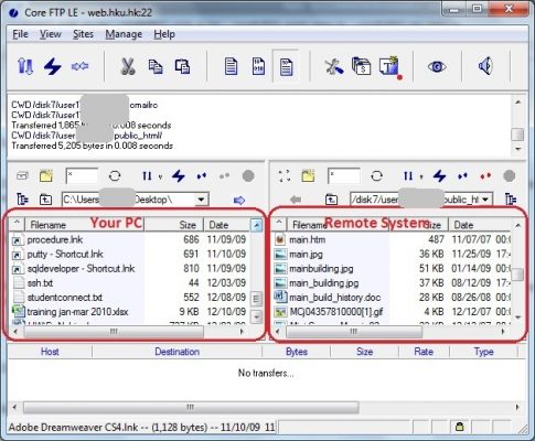 sftp coreftp personal 05