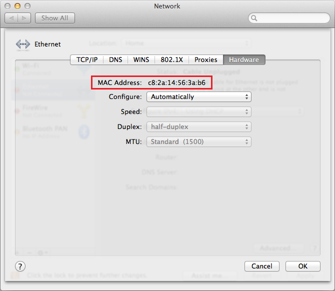 What is an Address of a network card and how to find it out
