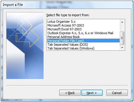 outlook contact list 07