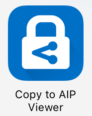 Copy to AIP Viewer