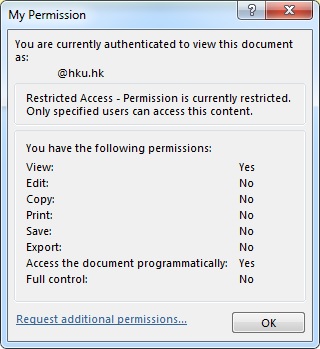View permission