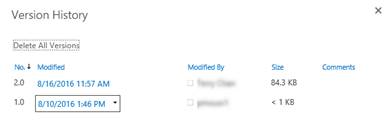 hover the item you would like to modify