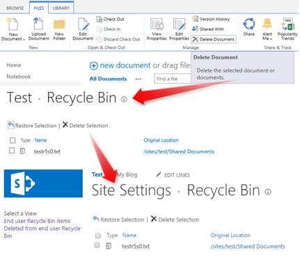 recycle bin