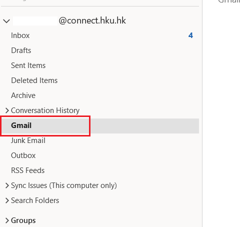 Select the newly created folder