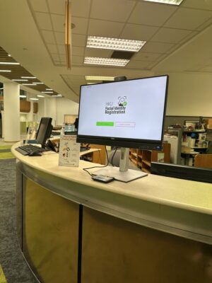 medical Library counter