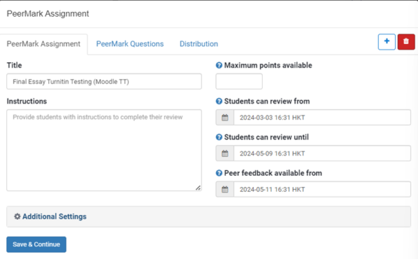Add a Turnitin Assignment 2 » Information Technology Services