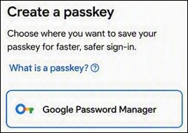 “Google Password Manager”