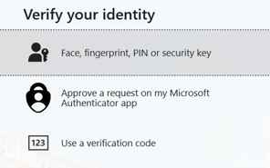 Click “Cancel” and then you can choose other sign-in ways such as “Approve a request on my Microsoft Authenticator app”