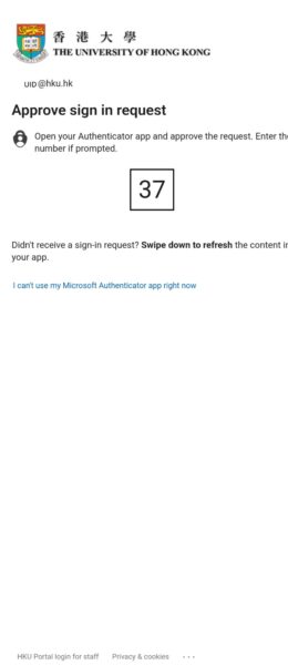 It will go through approve sign in request with MFA; it will prompt the default method previously set