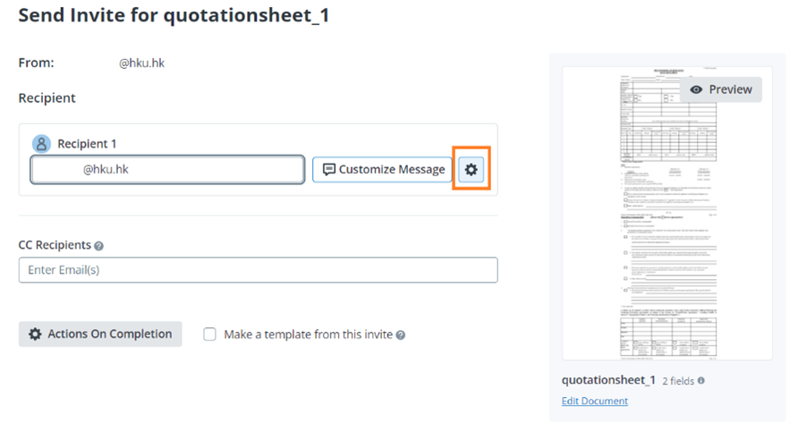 How to enable the 2-factor authentication for accessing a document for ...
