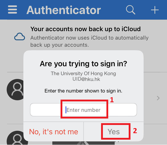 It will go through approve sign in request with MFA; it will prompt the default method which was previously set; Open your Microsoft Authenticator app and enter the number in next screen and choose “Yes”