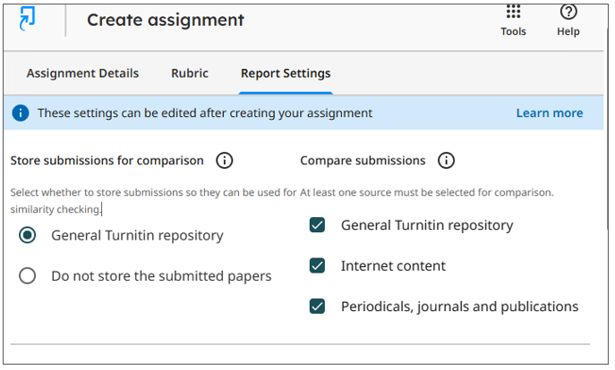 TurnitinLTI1.3_Report_Setting