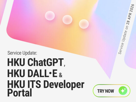 Release of GPT-5.5 and GPT Image 2 on HKU ChatGPT, HKU DALL·E, and HKU ...
