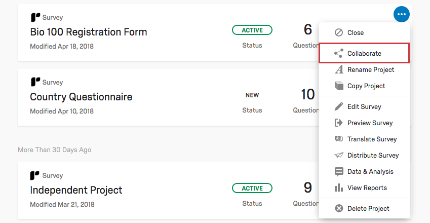 Getting Started - Qualtrics » Information Technology Services