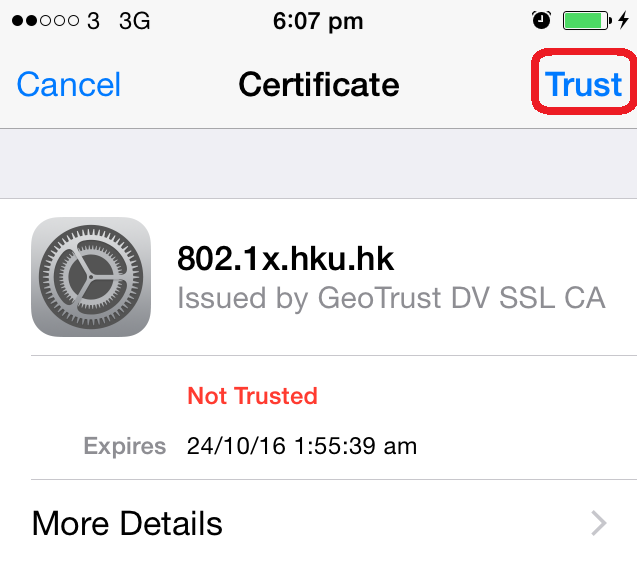 Procedure for iOS Device to Access "HKU" WiFi » Information Technology ...