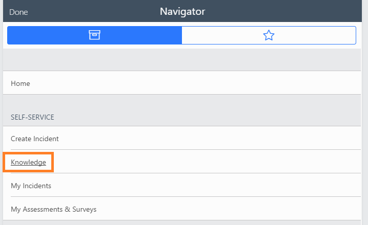 User guide on ServiceNow Mobile App » Information Technology Services