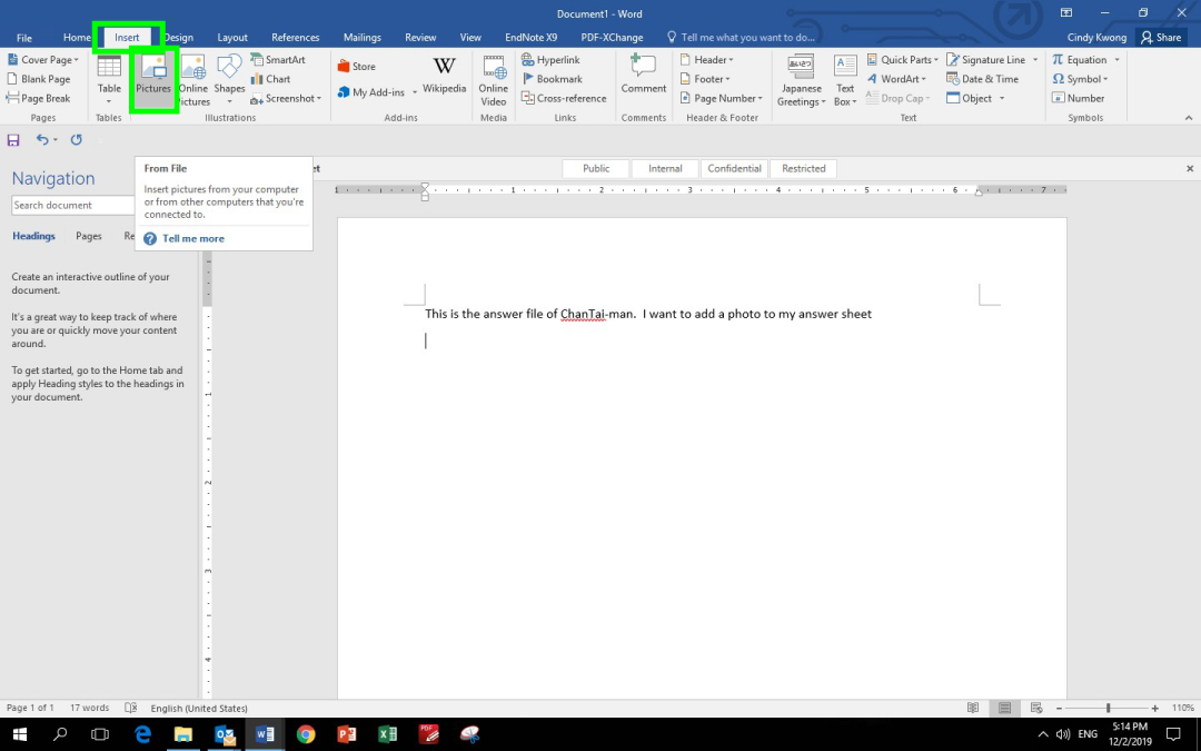 View Answer Word How to prepare ONE single answer file for submission » Information ...