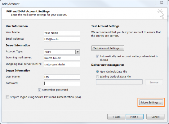 outlook roaming user 06