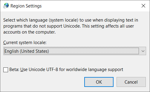 Change to the language to match with the language of Microsoft 365 app
