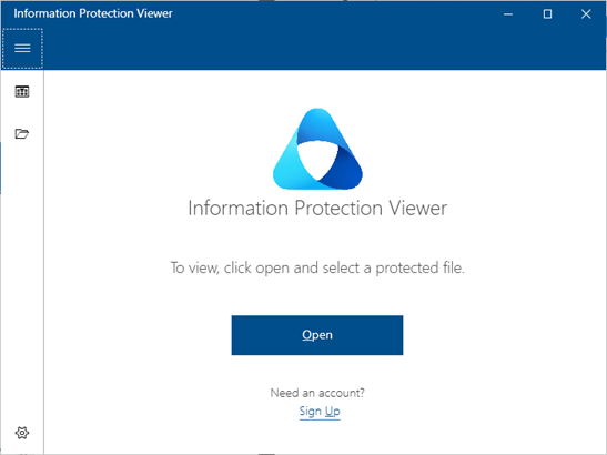 The protected document will be opened by the PIP Viewer.