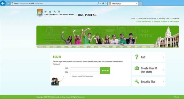 Login HKU Portal