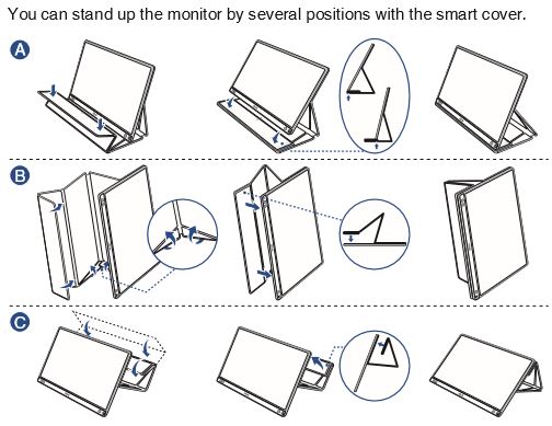 portable monitor stand