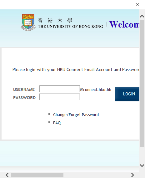 login connect account