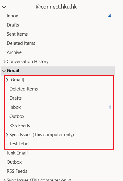 All emails from your Gmail account will be imported under the destined folder of your M365 account